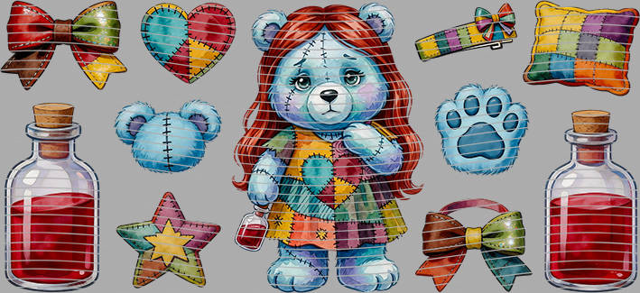 16oz Care Bears-Be-331